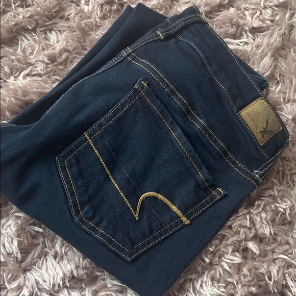 American Eagle Outfitters Denim - Dark Skinny Jeans / Jegging LIKE NEW